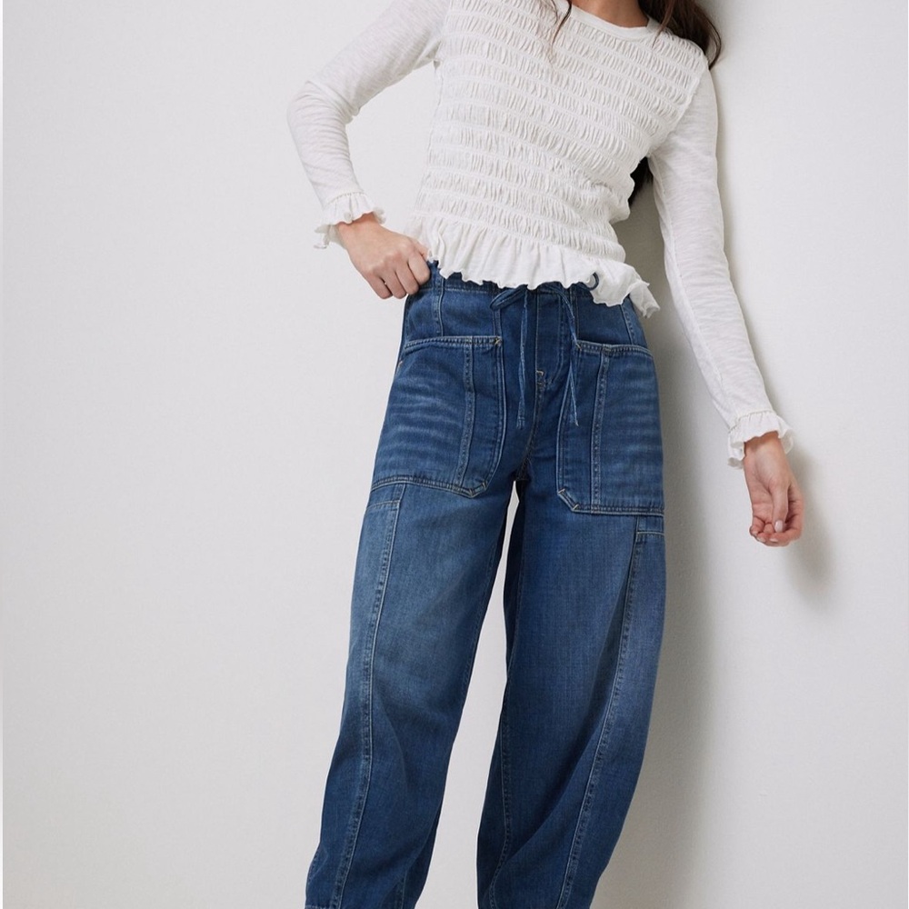Silverton Puddle Barrel Jeans